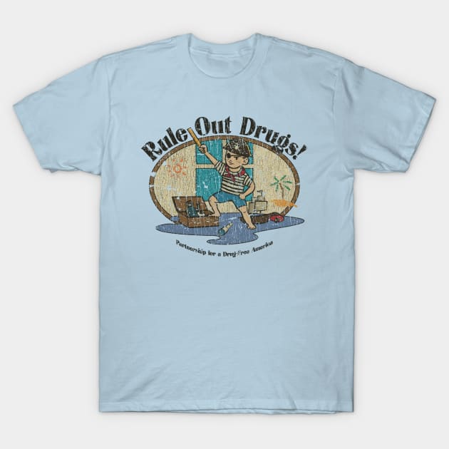 Rule Out Drugs 1986 T-Shirt by JCD666